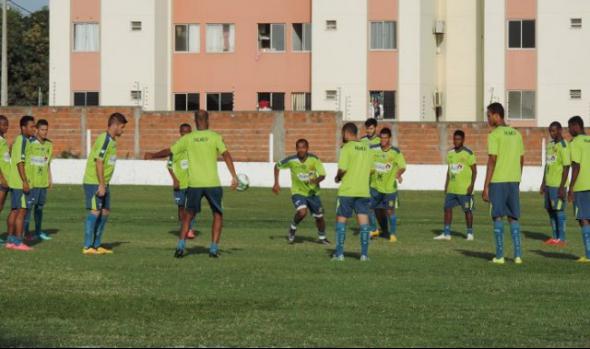 Jogadores do Sampaio Corrêa querem encerrar o ano vencendo (Foto: Divulgação / Sampaio Corrêa)
