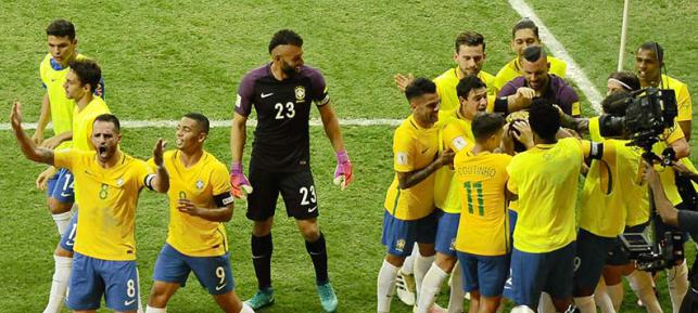 Comemoração e vibração da Seleção no Mineirão, palco da tragédia na Copa do Mundo