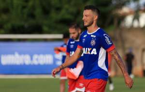Série B: Treinando forte, Gustavo espera triunfo do Bahia sobre o Bragantino