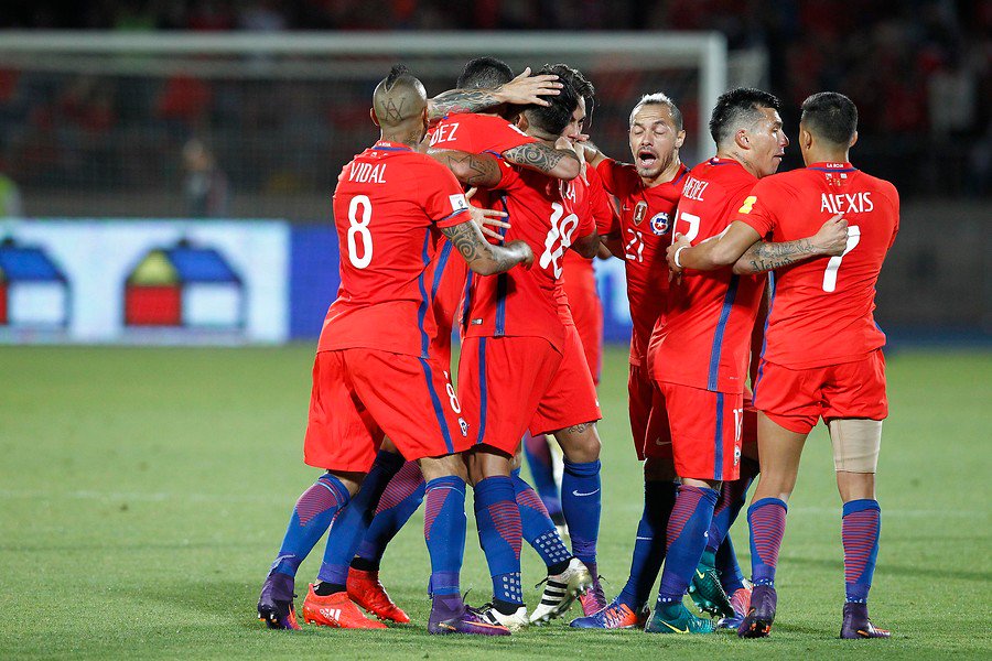 O Chile se recuperou com vitória por 3 a 1 sobre o Uruguai