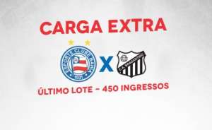 Série B: Bahia coloca carga extra de ingressos para 'jogo do acesso' contra Bragantino
