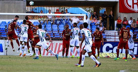 CRB encerra a participação com vitória na série B. Foto: Pei Fon / Pajuçara TV