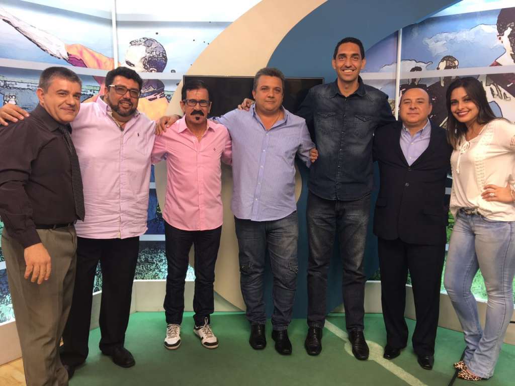 Guina, Nando, Zenon, Poy, Flávio, Artur e Laísa