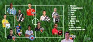 Seleção final da Série B com craques do acesso e 'trio surpreendente'