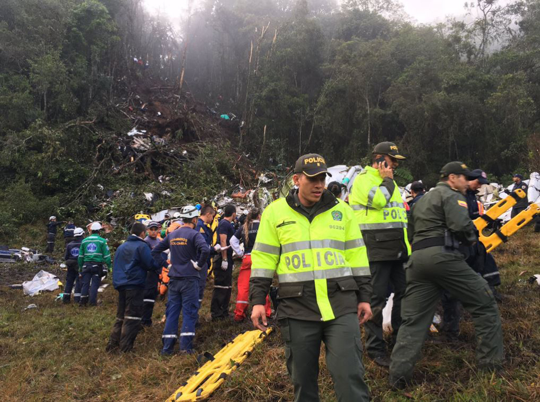‘Força-tarefa’ de três países irá apurar causas da queda na Colômbia
