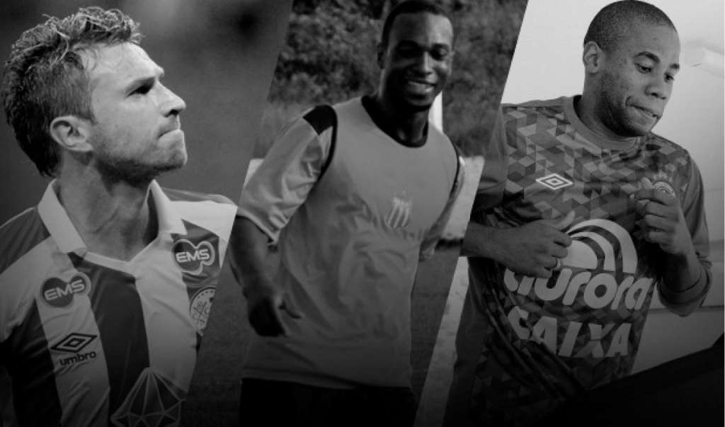 Rafael Pereira, Luiz Otávio e Éverton Silva vão reforçar o Vovô na temporada 2017. (Foto: Divulgação)