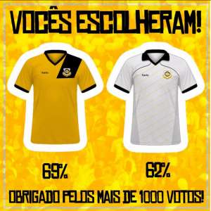 Paulista: São Bernardo escolhe uniformes de 2017 em votação popular