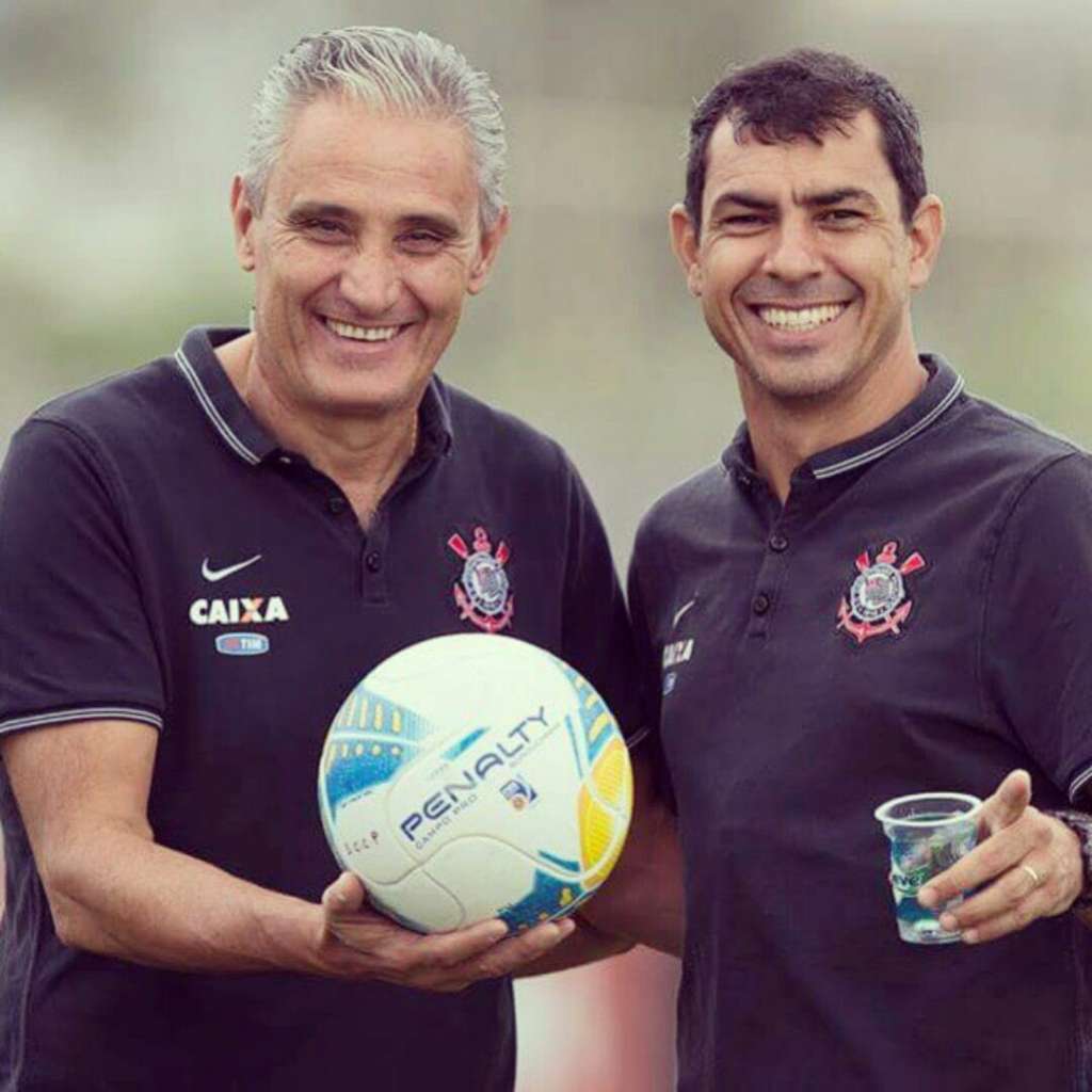 Carille foi apresentado como novo técnico do Corinthians