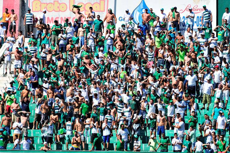 Torcida do Guarani até que incentivou, mas o acesso na Série A2 não passou de sonho