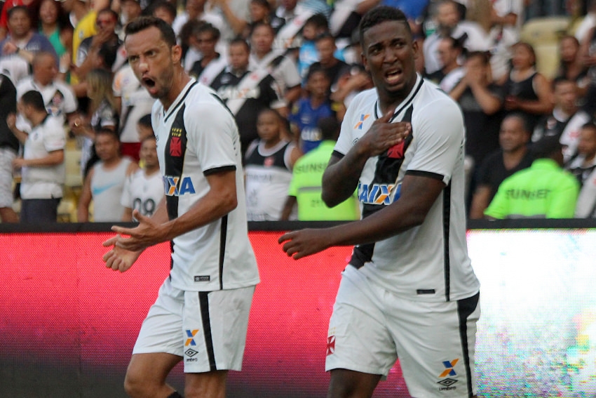Thalles comemora um dos dois gols marcados contra o Ceará no Maracanã na última rodada - Foto: Carlos Gregório Jr/Vasco.com.br