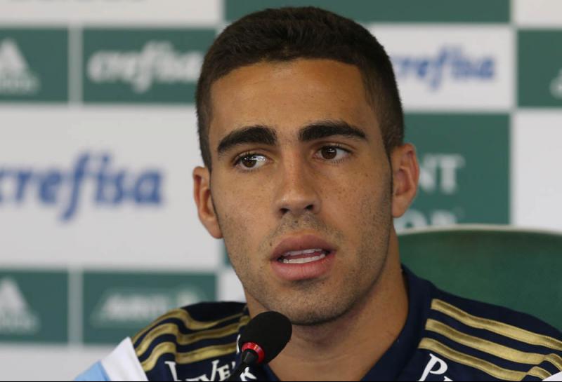 Gabriel espera renovar seu contrato com o Palmeiras (Foto: Cesar Greco/ Palmeiras) 