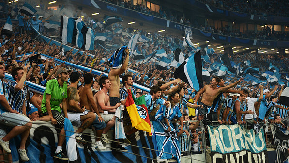 Torcida do Grêmio supera rival Internacional no Sul e em todo o país