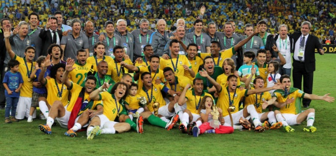Brasil conquistou a Copa das Confederações pela quarta vez
