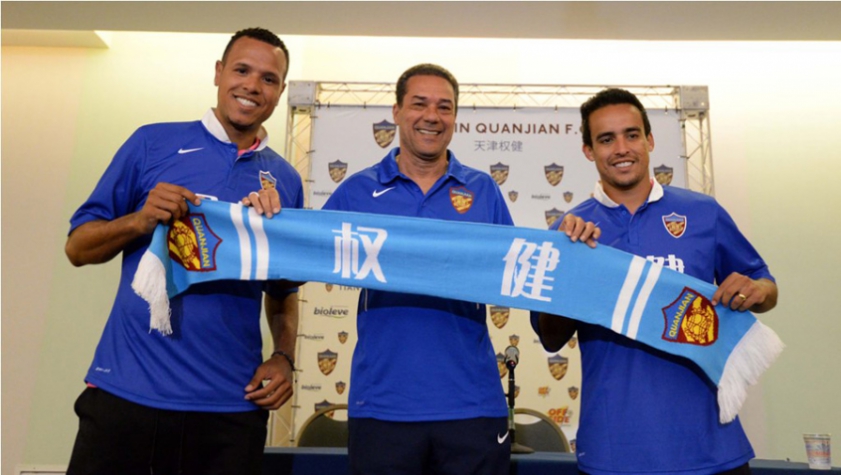 O Tainjin Quanjian se reforçou pesado na 2ª divisão, mas Luxa e Fabuloso deixam a equipe