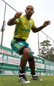 Felipe Melo e mais dois reforços fazem o primeiro treino no Palmeiras