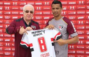 Apresentado, Cícero espera ajudar São Paulo a acabar com jejum de títulos
