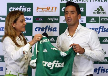 Leila Pereira contratou Barrios