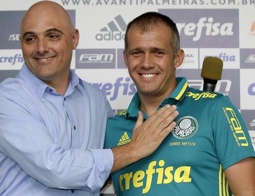Eduardo Baptista tem apoio da diretoria do Palmeiras