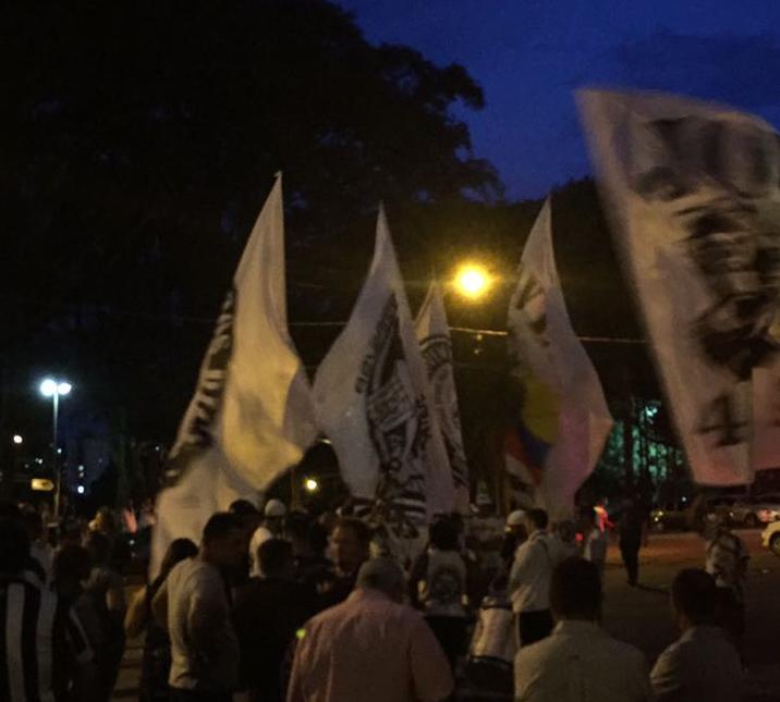 Torcida da Ponte protestou contra o arrendamento da Unidade Paineiras