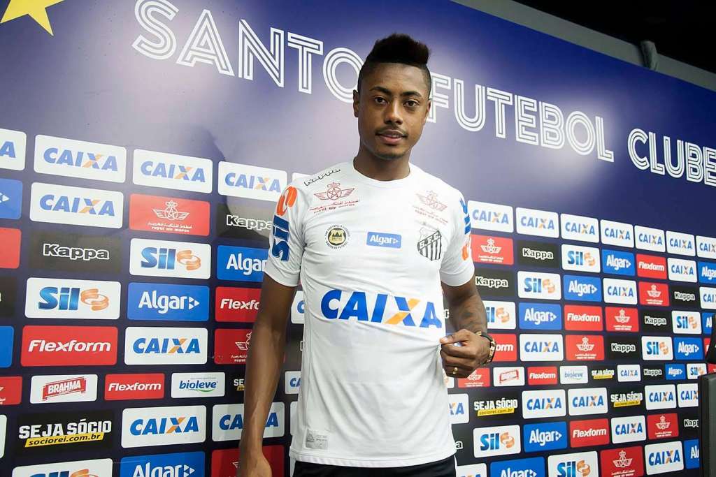 Bruno Henrique é o novo reforço do Santos