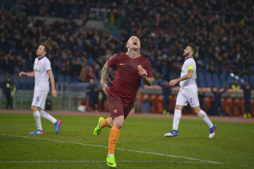 A Roma recuperou em grande estilo a vice-liderança do Campeonato Italiano