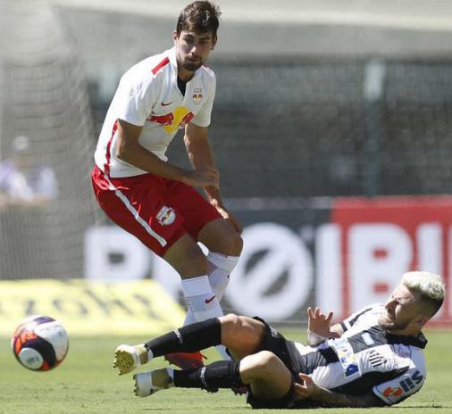 Lucas Lima foi o cérebro do Peixe contra o Red Bull