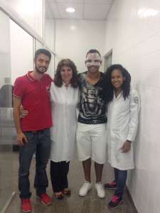 Paulistão: Volante do Ituano fratura rosto e elogia tratamento médico