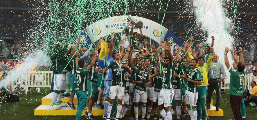 Palmeiras é o atual campeão brasileiro