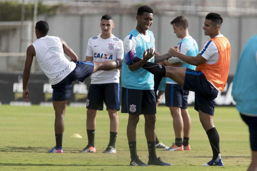 Nada como sorrir após vitória frente ao Palmeiras