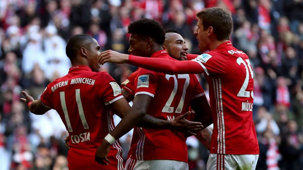 Bayern de Munique fez 8 a 0 no Hamburgo