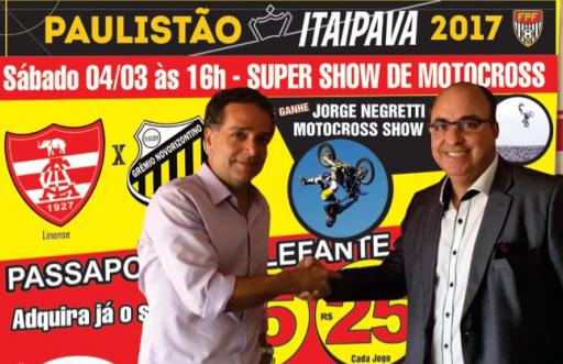 Promoção de ingressos dá direito a show de Motocross