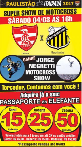 Linense x Novorizontino - Duelo equilibrado e que tem show de motocross 2 0002050228012 img
