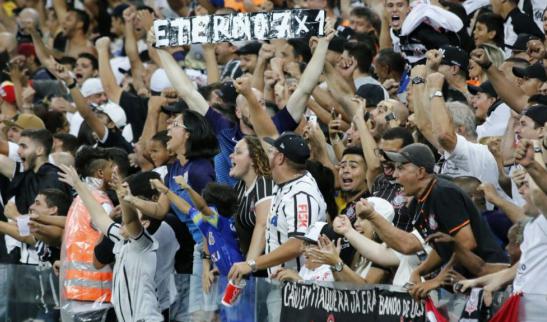 Galera corintiana voltou a animar as arquibancadas do Itaquerão