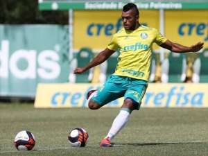 Preocupado com a Libertadores, Eduardo Baptista poupa Borja em treino do Palmeiras