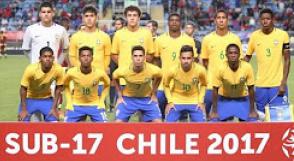 Brasil confirma favoritismo e conquista título sul-americano Sub-17 com goleada no Chile