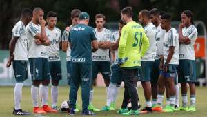 Paulistão: Com Vitor Hugo e campeões pela seleção sub-17, Palmeiras treina para sábado