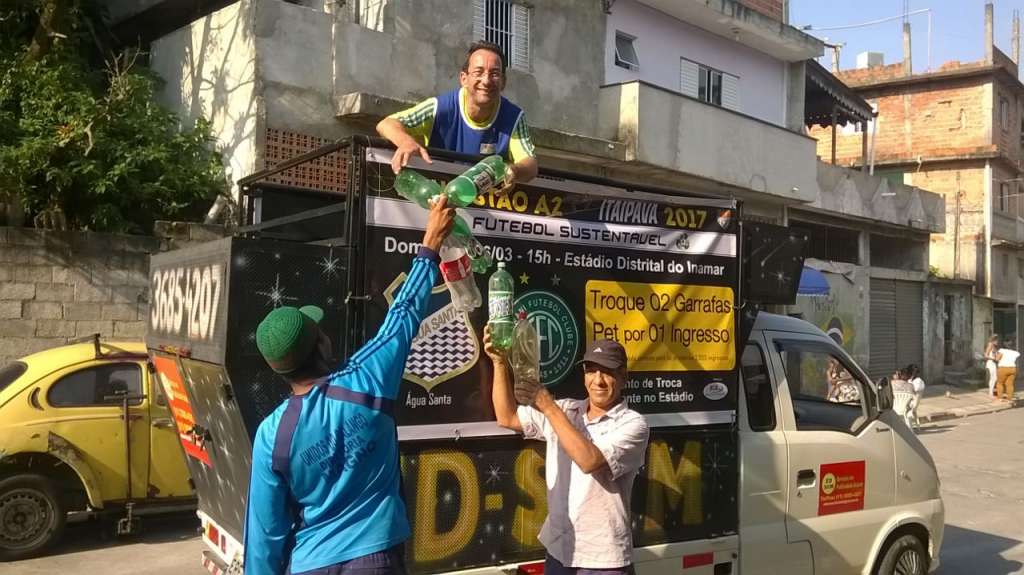 Futebol Sustentável deve lotar o Inamar. 