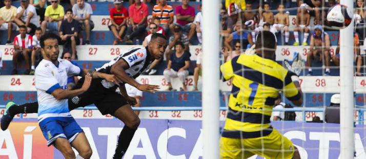 Copete marcou mais um gol importante para o Santos