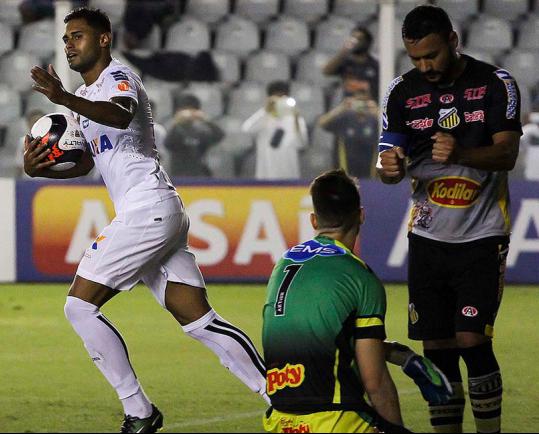 Santos venceu o Novorizontino, a sua terceira seguida 