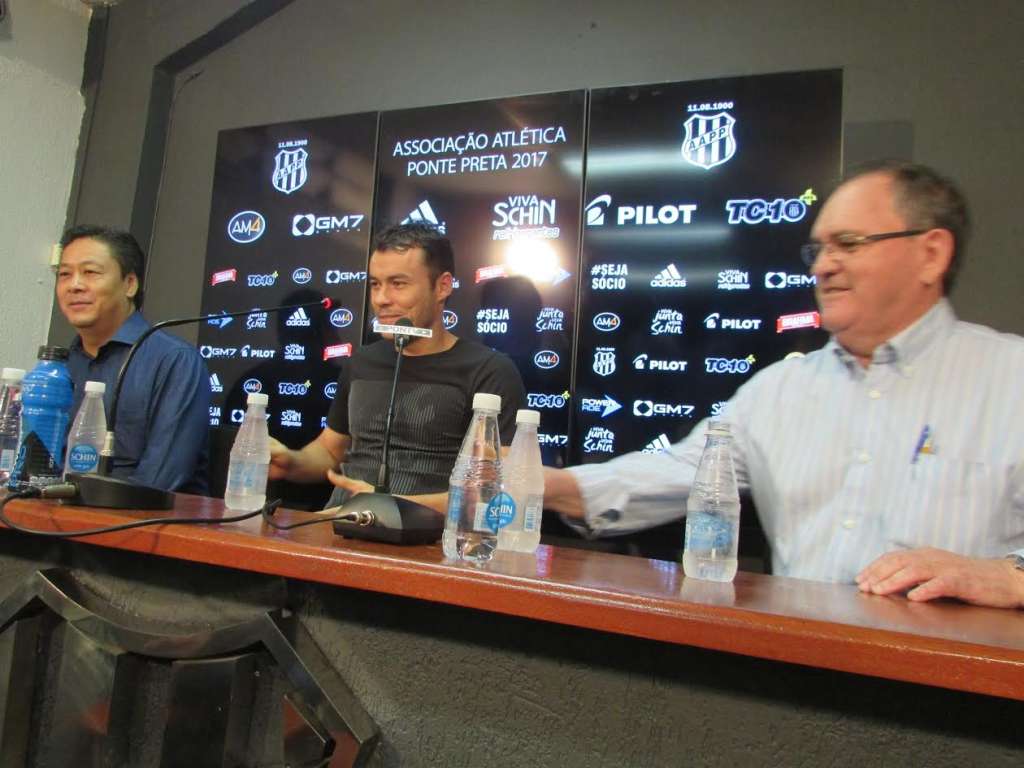 Renato Cajá veste a camisa da Ponte e rebate o apelido de 