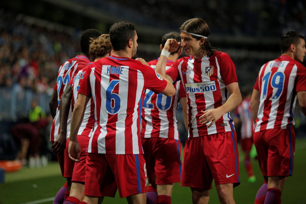 ESPANHOL: Com gol de Filipe Luis, Atlético de Madrid vence e assume 3º lugar