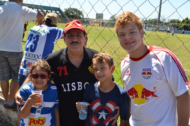 Presidente de honra Antonio Galli marcou presença no Estádio