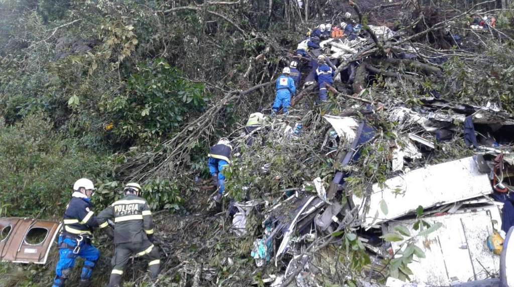 Acidente aéreo com avião da Chapecoense adiou o encontro entre os dois times