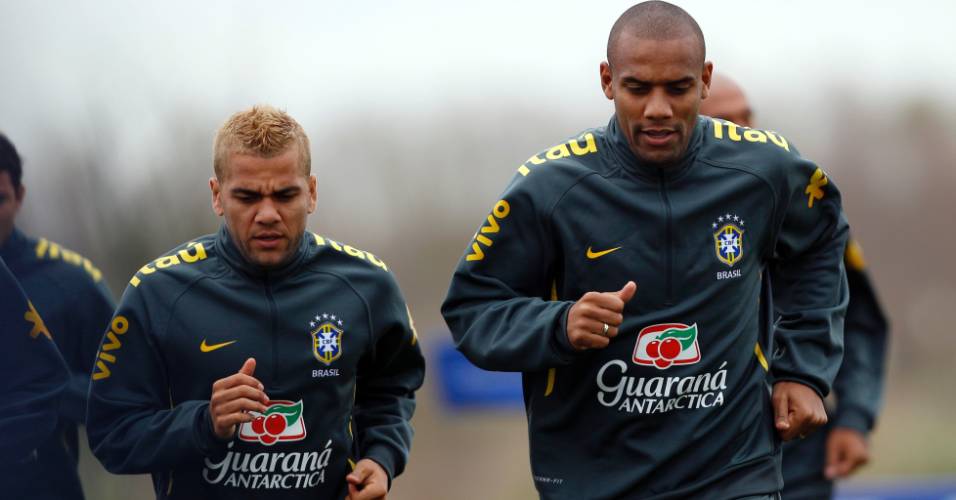 Maicon teve longa carreira na seleção brasileira.