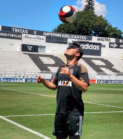 Cajá sofreu lesão no treino do Pacaembu, no domingo