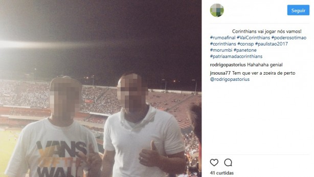 Torcedores do Corinthians se infiltram na torcida do São Paulo no Morumbi 9 0002050236929 img