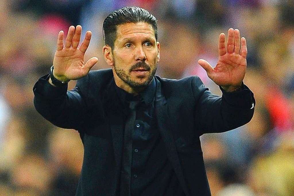 Simeone pede cuidado ao Atlético na partida frente ao Leicester