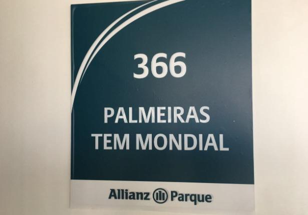Empresa faz trocadilho com próprio nome e crava: 'Palmeiras tem Mondial' (FOTO: UOL Esporte)