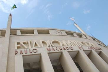 Foto: Arquivo SEME – Fachada do Pacaembu  