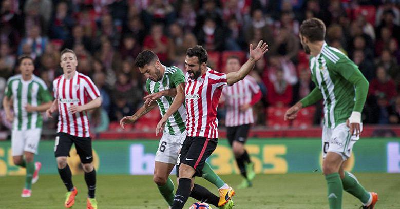 Athletic Bilbao venceu o Betis por 2 a 1 nesta quinta-feira